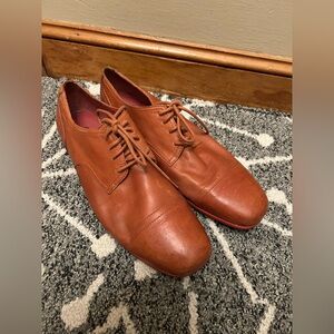 CAMPER Vintage Men's Brown Leather Dress Shoes